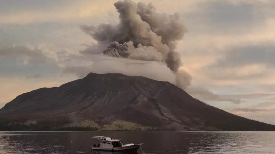 Ce efecte are asupra vremii și a climei erupția puternică a unui vulcan