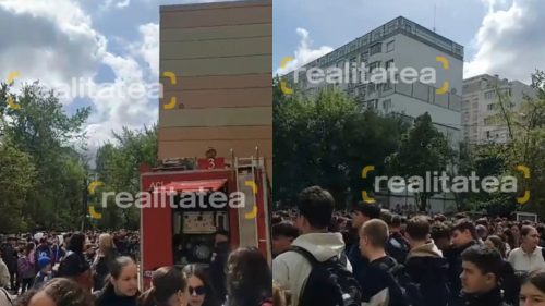 IGSU, despre ce s-a întâmplat Liceul Teoretic „Liviu Deleanu”: Focul a izbucnit la etajul doi