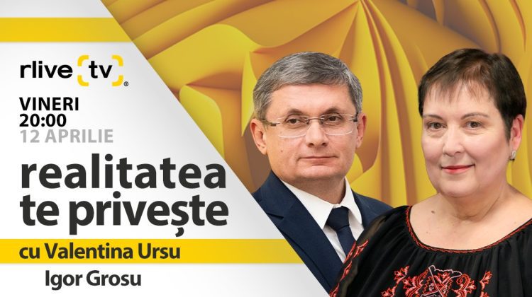 Igor Grosu, președintele Parlamentului, invitat în platoul RLIVE TV. Subiectele care vor fi abordate