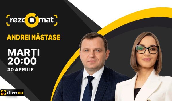 Actualitatea politică, în dezbateri! Fondatorul Platformei DA, Andrei Năstase – invitatul emisiunii Rezoomat!