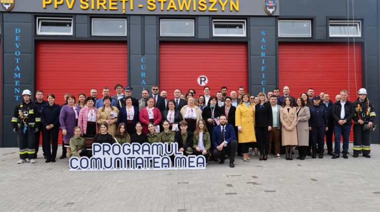 GALERIE FOTO A fost inaugurată noua remiză a Postului de Pompieri Voluntari Sireți