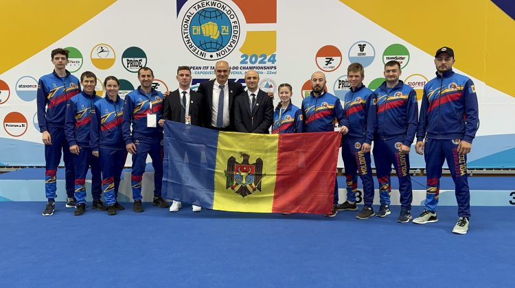 Moldova, campioană la Europenele din Slovenia. Sportivii noștri au urcat cu mândrie pe podium