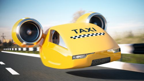China începe producția în masă a taxiurilor zburătoare