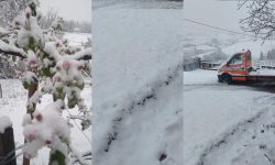 FOTO A nins în mai multe zone din România. Meteorologii anunță că precipitațiile se vor extinde