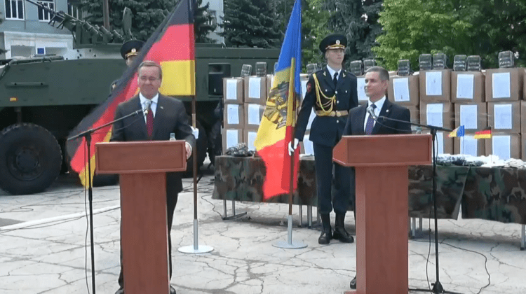VIDEO Moldova va mai primi din partea Germaniei blindate de tip Piranha și sisteme de apărare antiaeriană