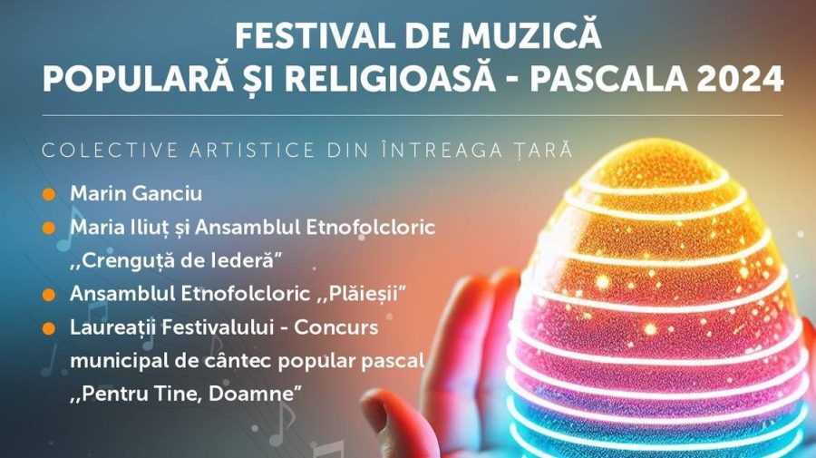 Pasca 2024! ,,Crenguță de Iederă” și ,,Plăieșii” vor evolua astăzi în scuarul Catedralei Mitropolitane din Capitală