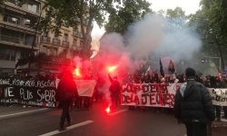 FOTO Ciocniri și rețineri în timpul manifestațiilor de 1 mai în Franța