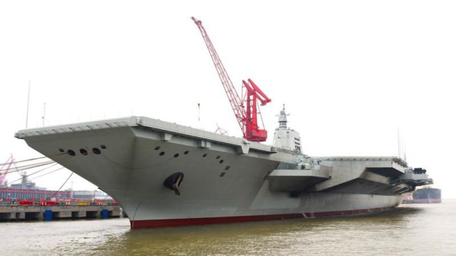 „Fujian”, cel mai modern portavion al Chinei, începe testele pe mare