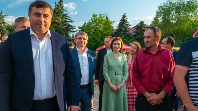 Maia Sandu și Igor Grosu au vizitat orașele Nisporeni și Ungheni. Ce au făcut acolo?