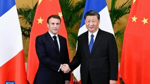 Macron i-a mulțumit lui Xi Jinping pentru că s-a angajat să „se abțină de la vânzarea de arme” către Rusia