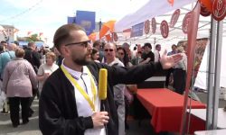 VIDEO Traian, de vorbă cu vizitatorii Orășelului European: Moldovenii au relatat ce cred despre aderare și valorile UE