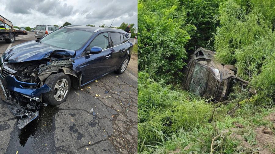 VIDEO Accident GRAV la intrare în orașul Ialoveni. Un tânăr a avut nevoie de îngrijiri medicale