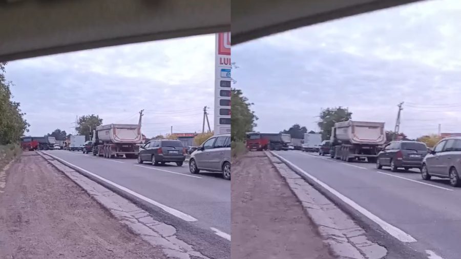 VIDEO Ambuteiaj pe traseul Chișinău-Vadul lui Vodă. Ce s-a întâmplat?