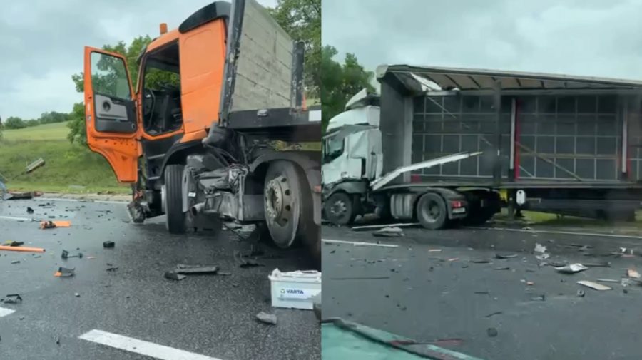 VIDEO Accident de coșmar pe traseul Orhei-Rezina. O persoană a avut nevoie de ajutorul medicilor