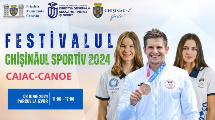 VIDEO Moldovenii sunt invitați la festivalul „Chișinăul Sportiv 2024”, organizat de municipalitate