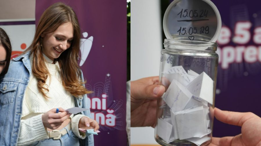 Au depănat amintirile și speranțele. Mai mulți tineri au dezgropat o capsulă a timpului, după patru ani