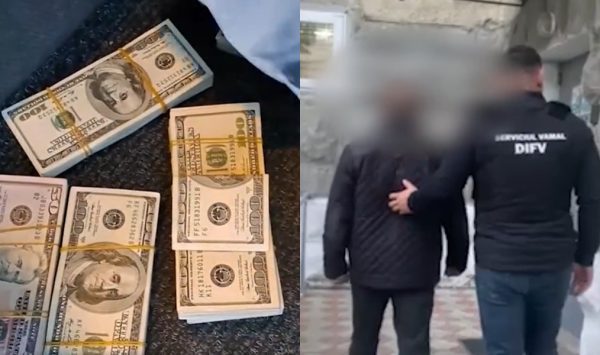 VIDEO 100.000 $ de contrabandă, găsiți într-un autocar ce venea din Odesa. Șoferul a fost reținut