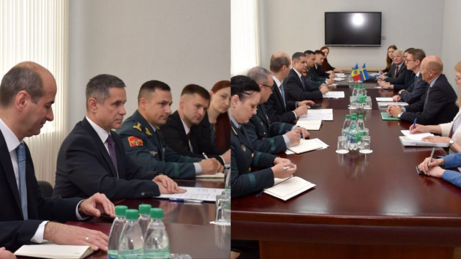 Ministrul Apărării, întrevedere cu o delegație din Suedia. Subiectele abordate