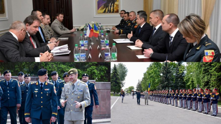 Cooperarea bilaterală moldo-cehă pe domeniul militar, discutată astăzi la Chișinău