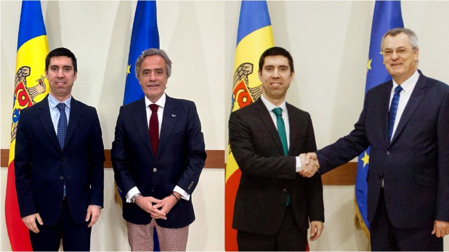 Vicepremierul Popșoi s-a întâlnit cu ambasadorul Greciei în Republica Moldova și ambasadorul Slovaciei