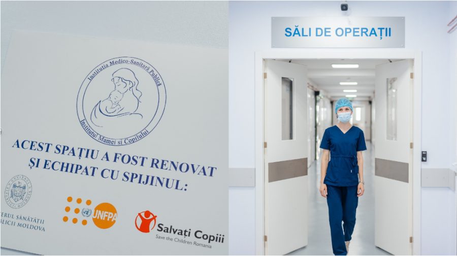 FOTO Un nou Bloc de Operație a fost inaugurat la Institutul Mamei și Copilului