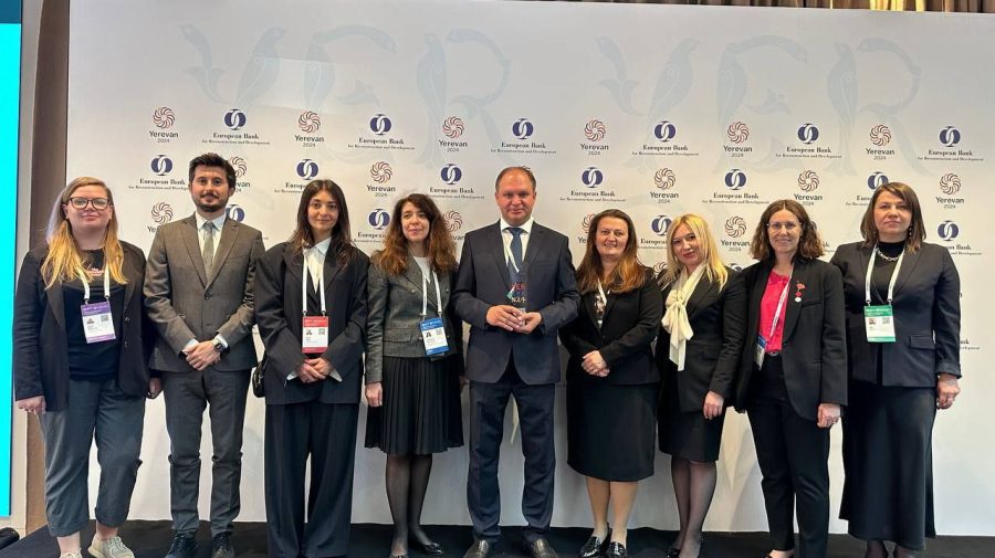 FOTO Primăria municipiului Chișinău, premiată în Armenia. Ceban: „Este o onoare pentru noi”