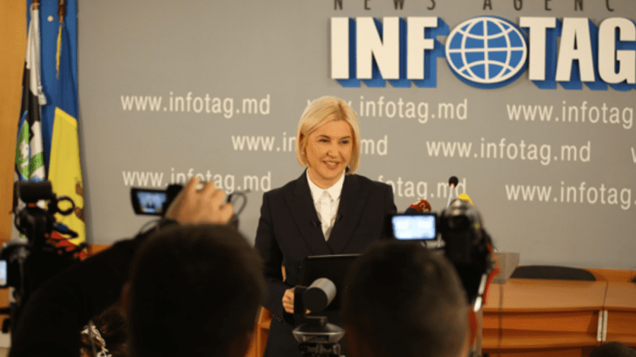 Irina Vlah propune Parlamentului să adopte Declarația privind necesitatea asigurării păcii în ţară