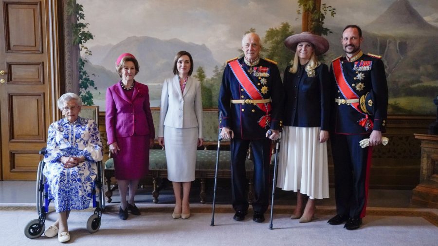 FOTO Cum a fost întâmpinată Maia Sandu în Norvegia