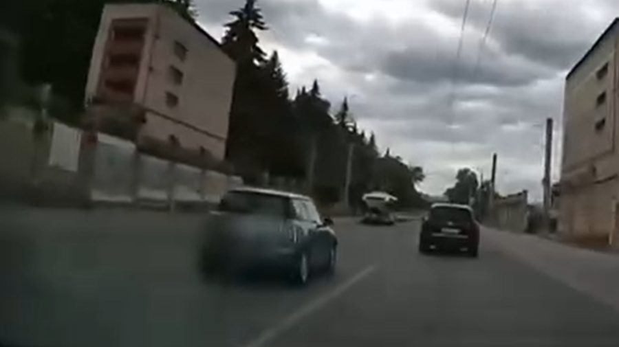 VIDEO Șofer care merge pe contrasens prin Bălți, identificat de poliție. Ce amendă i-a fost aplicată