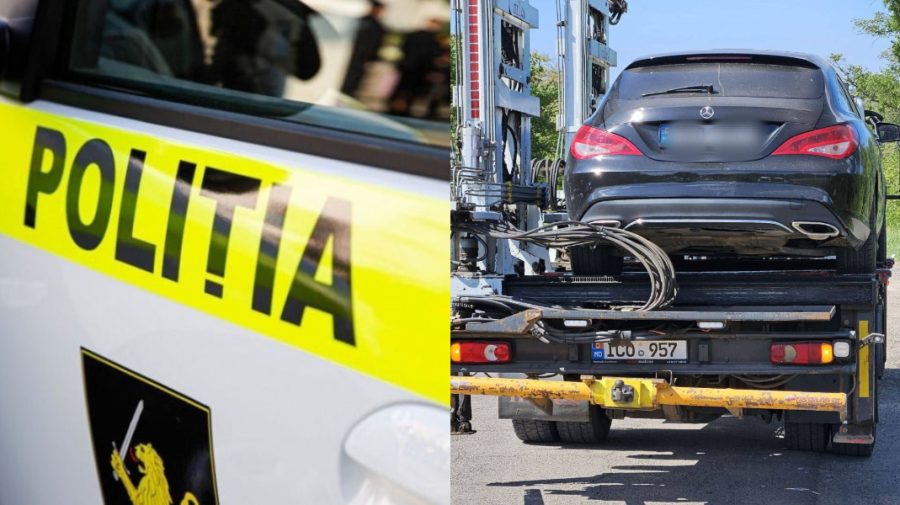 S-a ales cu o amendă usturătoare! Un șofer, privat de dreptul de a conduce, depistat de polițiști în trafic