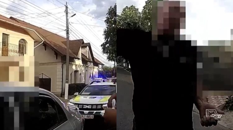 VIDEO Un bărbat a încercat să mituiască polițiștii, după ce a fost prins beat la volan. Ce încălcări au mai depistat?