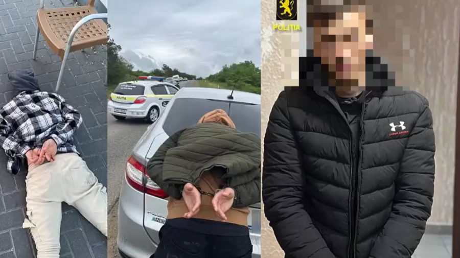 VIDEO Au furat bani de la trei bărbați, ziua în amiaza mare. Indivizii din Ștefan Vodă, reținuți