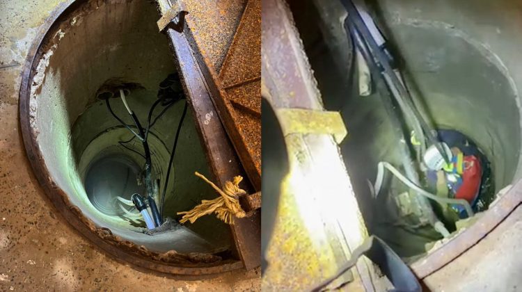 VIDEO A primit o nouă șansă la viață! Un bărbat a fost salvat după ce a căzut în fântână
