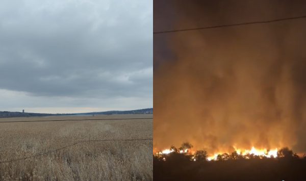 VIDEO Incendiu de proporții la Dănceni. Pompierii au intervenit la primele ore ale dimineții