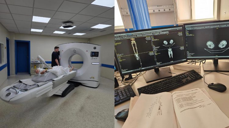 FOTO Prima angiografie prin tomografie computerizată, efectuată cu succes la Spitalul Clinic Bălți
