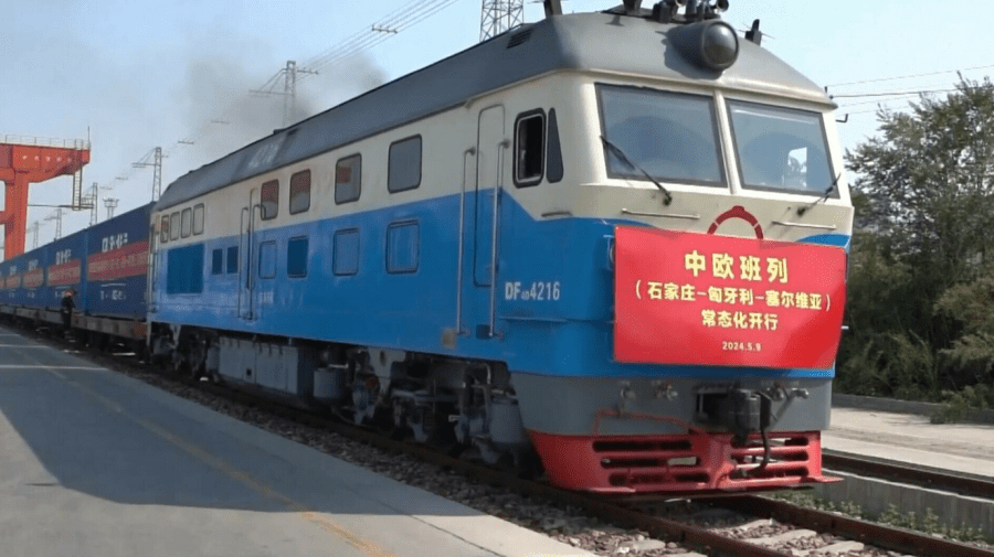 VIDEO China a inaugurat calea ferată spre Ungaria și Serbia. Primul tren a plecat pe 9 mai. Unde?