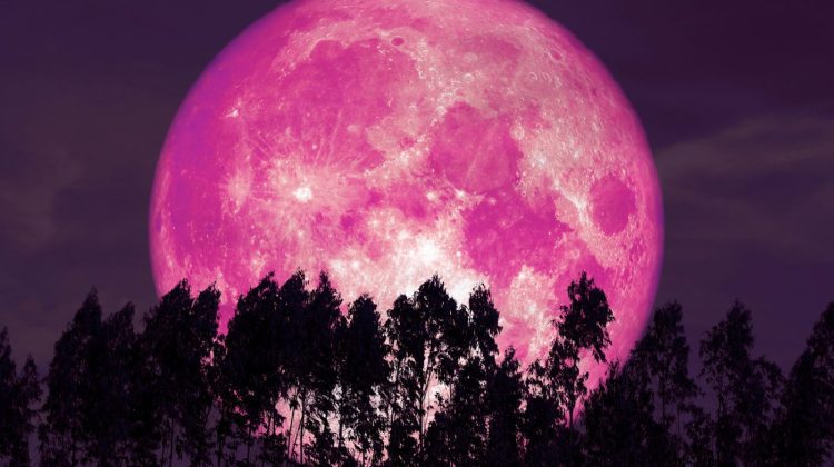 Fenomen astronomic rar: Luna Roz sau Luna Căpșunilor va putea fi observată pe cer pe 21 iunie