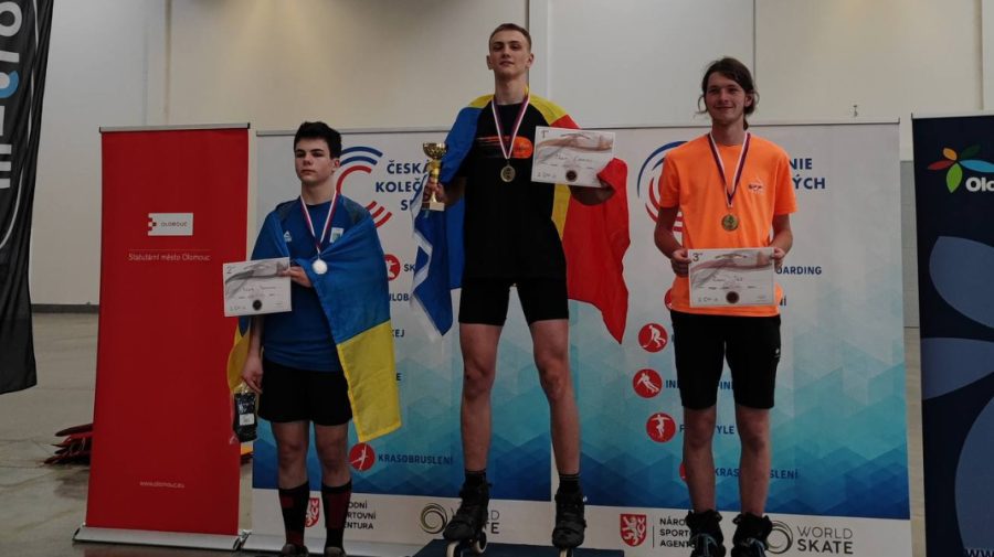 E o mândrie pentru țara noastră! Sportivul Maxim Karaion a cucerit două medalii de aur la Cupa Mondială de role