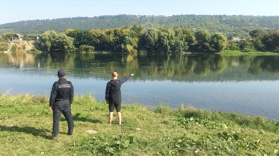 VIDEO Tentativă de traversare ilegală a frontierei de stat cu final tragic. O persoană s-a înecat în râul Nistru