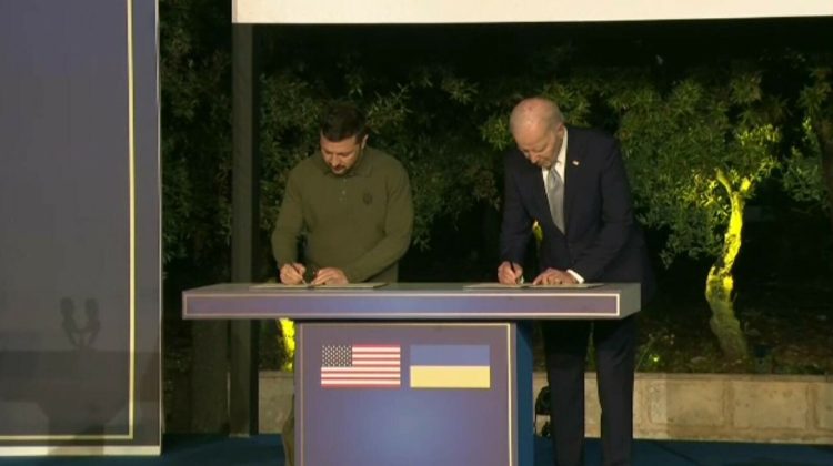 În ce constă acordul bilateral de securitate pe 10 ani semnat între Statele Unite și Ucraina