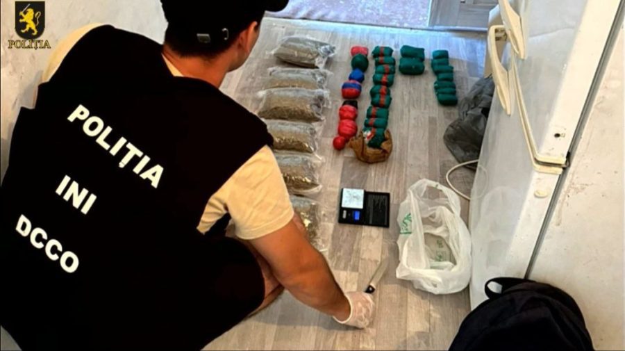 VIDEO Droguri de peste 2 milioane de lei, găsite la domiciliul unui tânăr din Capitală. Riscă o pedeapsă usturătoare