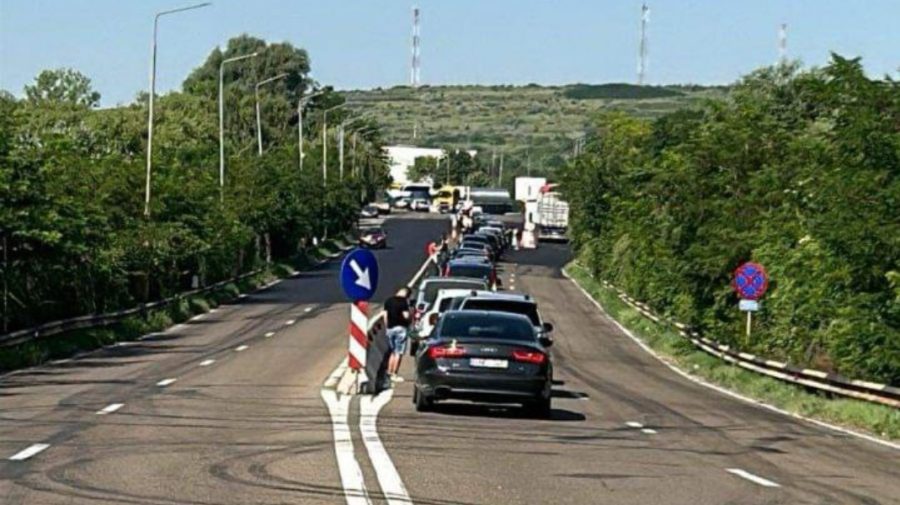 ATENȚIE! Aglomerație la frontiera Leușeni-Albița, pe sensul de ieșire din țară