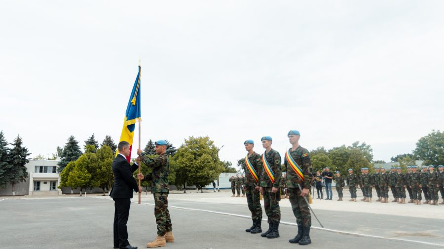 FOTO 41 militari moldoveni au fost detașați în misiunea de menținere a păcii din Kosovo