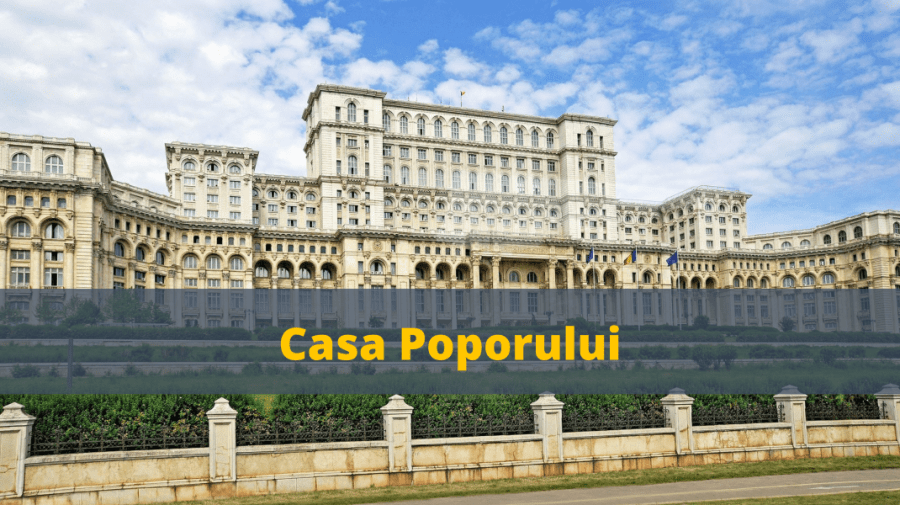 VIDEO România turistică: Palatul Parlamentului – clădirea din București care poate fi văzută de pe lună