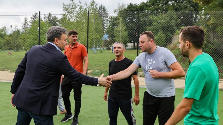 FOTO Recean a vizitat la Ocnița 2 proiecte realizate prin „Satul European”. Au fost investite circa 31 de mil. de lei
