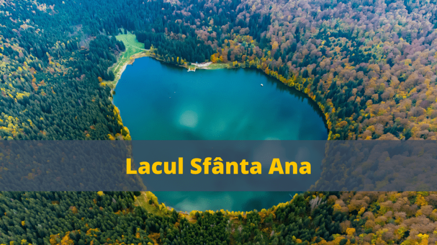 VIDEO România turistică: Lacul Sfânta Ana – o perlă din salba de nestemate a țării