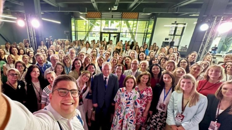 „Să fim generația de femei care aduce UE în țară”. Îndemnul Maiei Sandu la Forumul femeilor din Moldova, ediția 2024