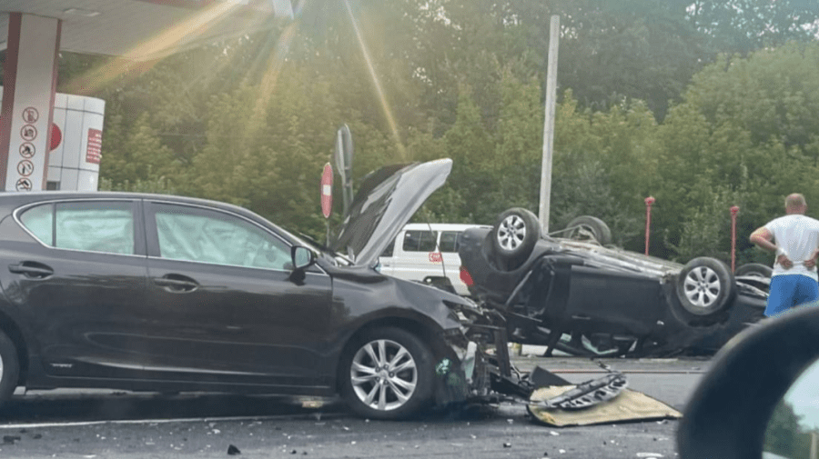 FOTO Grav accident rutier la Orhei: O persoană a ajuns la spital. Cum s-a întâmplat totul