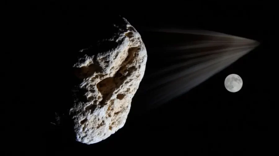 FOTO Asteroidul de dimensiunea unui munte, care a trecut pe lângă Pământ, are un companion neașteptat