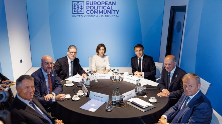 Maia Sandu la summit-ul EPC din Marea Britanie: pentru o Moldova pașnică și stabilă